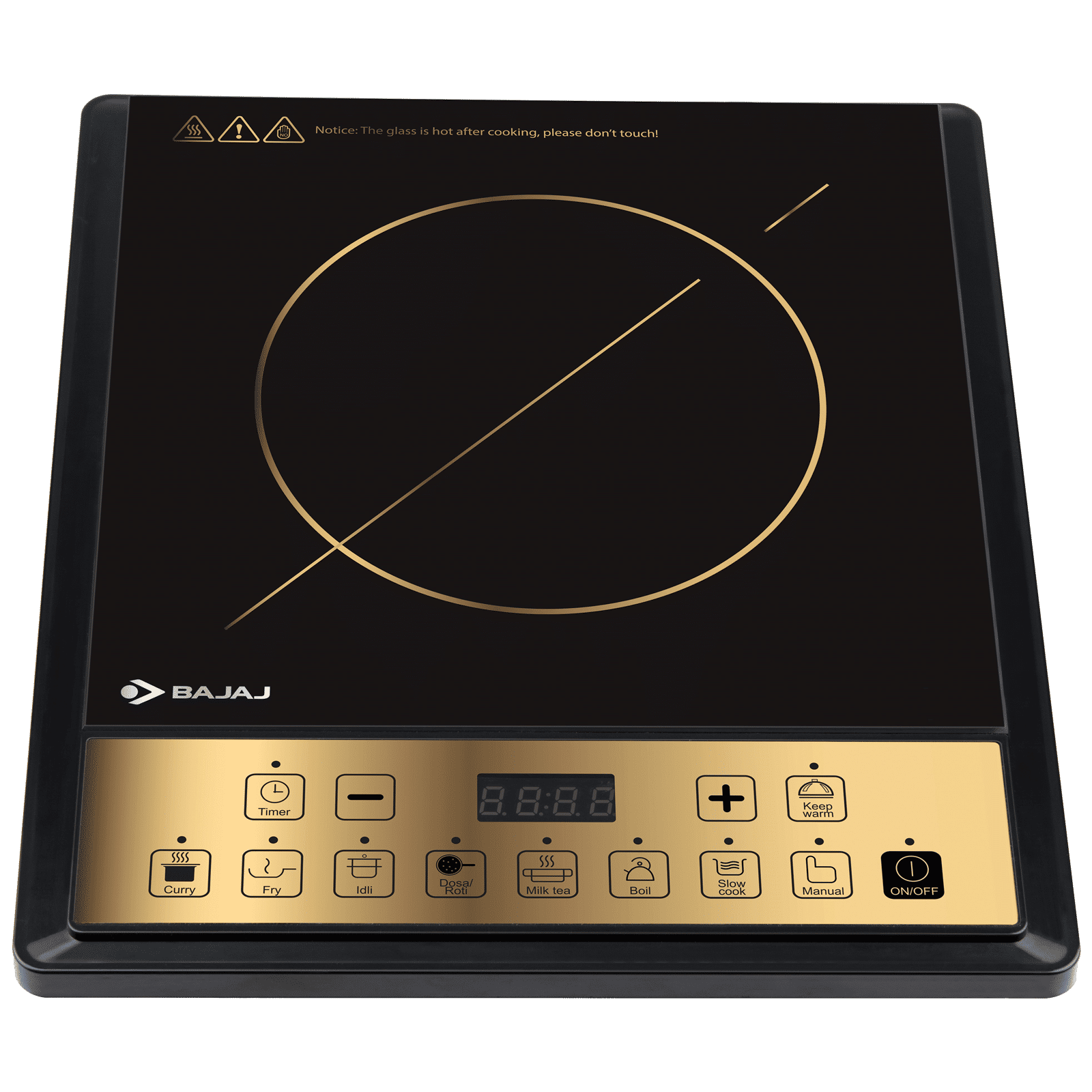 Buy BAJAJ ICX 190TS 1900W Induction Cooktop with 12 Preset Menus Online